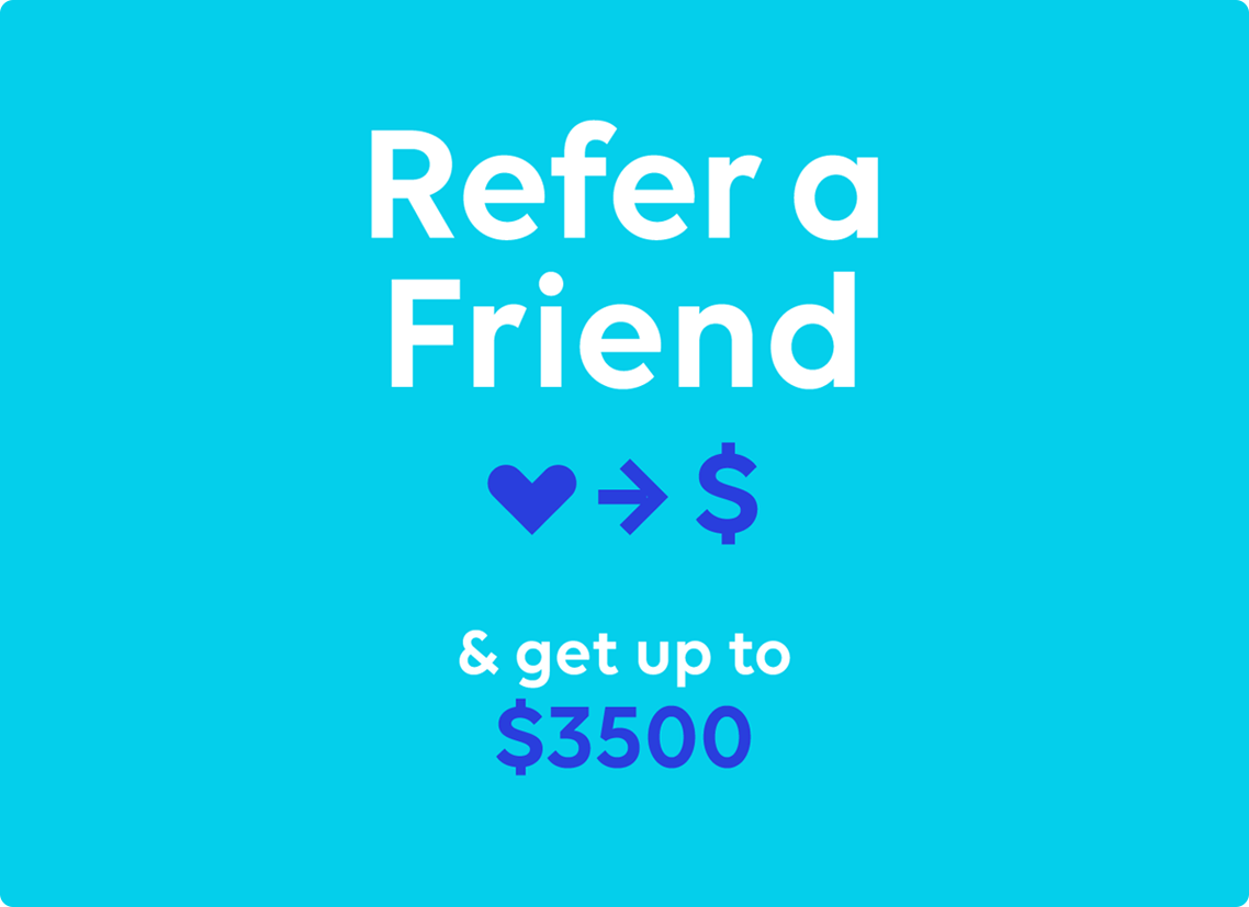 RightRide Refer a Friend graphic for current offers.