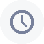 Icon of a clock.